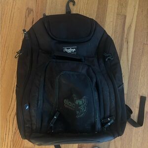 Official Rawlings Legion 2 Baseball Backpack ELAC East LA College One Size Used